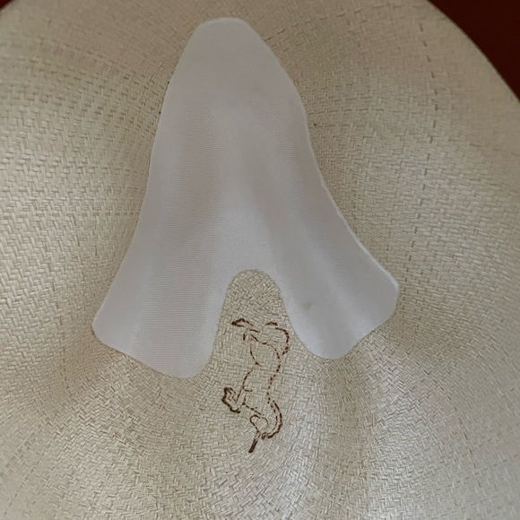 Fedora Fine Panama Hat Handwoven size S, with leather - Picture 4 of 12